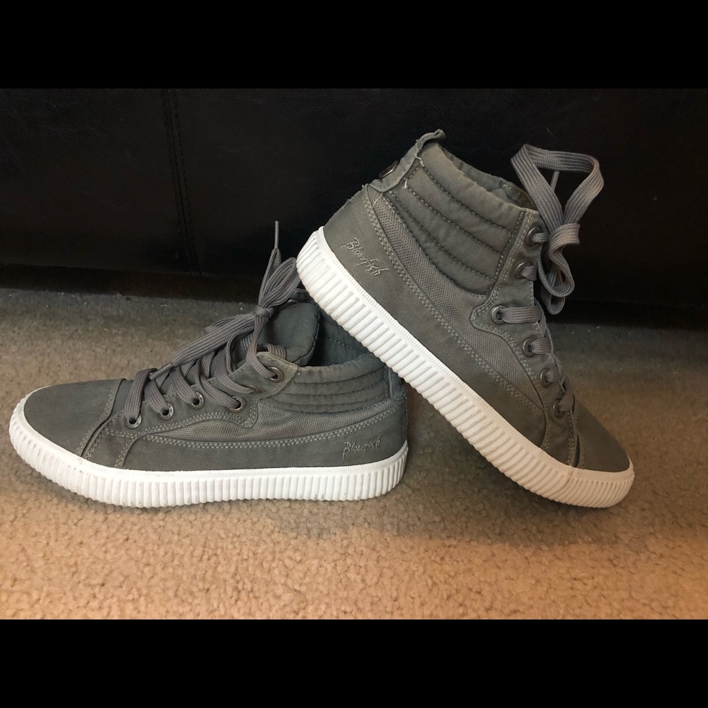 Blowfish gray hi-too women’s sneaker